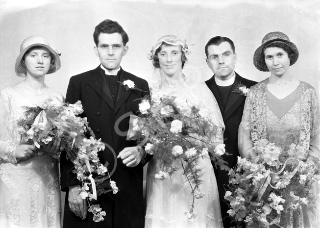 Bridal portrait, June 1932. #