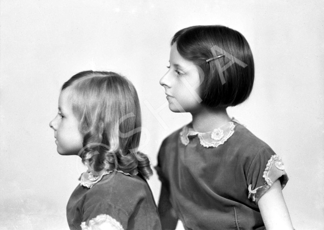 Two girls, July 1932. #