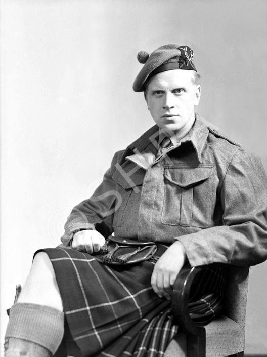 2nd Lt Fraser Sutherland, Seaforth Highlanders.