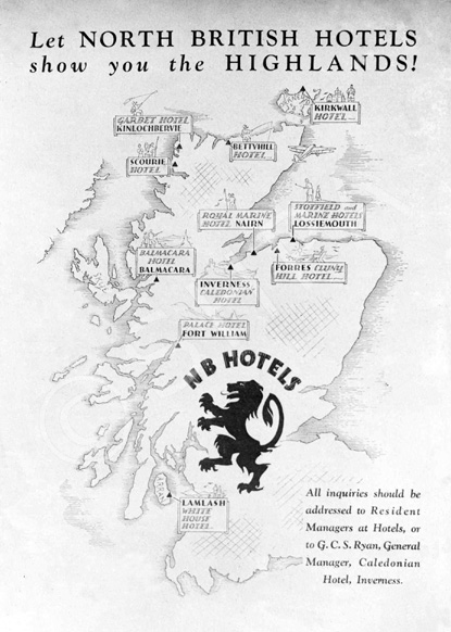 Poster for North British Hotels Ltd. * 