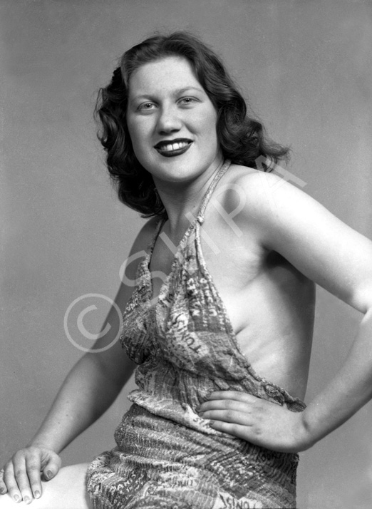 Miss Gibb, Lochalsh Road. Bathing contest.