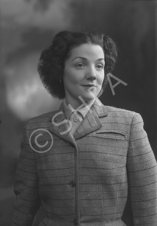 Miss Cairns, Station Hotel, Inverness, in jacket. Other images also under code 42904.