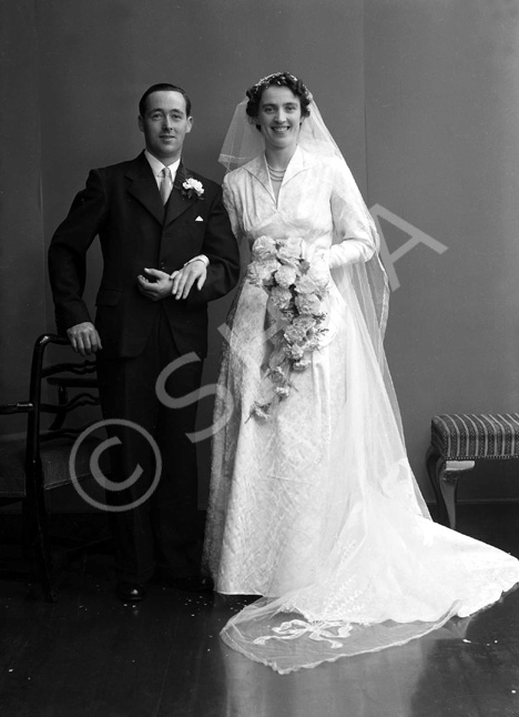 Mrs Donald Dingwall, Lochcarron, bridal.  