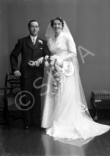 Mrs Donald Dingwall, Lochcarron, bridal. 