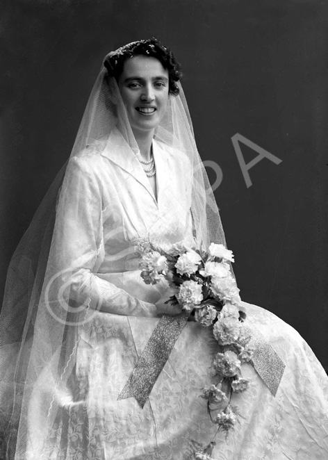 Mrs Donald Dingwall, Lochcarron, bridal. 