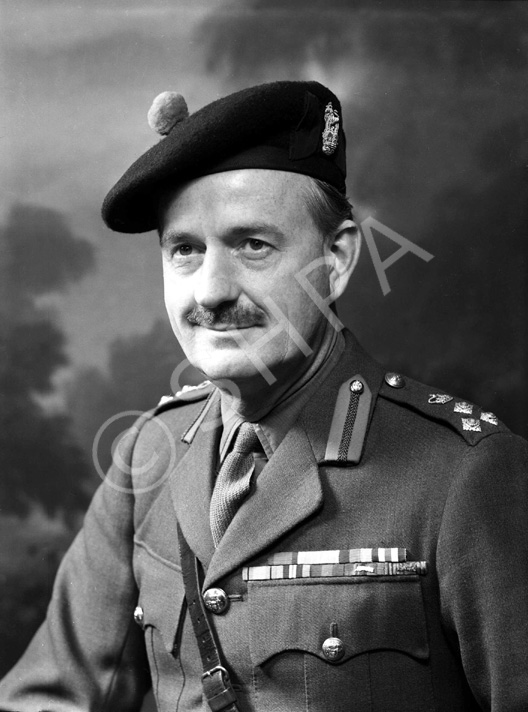 Brigadier (later General) Sir Peter Mervyn Hunt GCB, DSO, OBE, DL (11th March 1916 - 2nd October 1988) was Chief of the General Staff, the professional head of the British Army. He served in World War II and commanded British Forces deployed in response to the Indonesia-Malaysia confrontation and later in his career he provided advice to the British Government at a time of continuing tension associated with the Troubles in Northern Ireland. Born the son of H.V Hunt he was commissioned into the Queen's Own Cameron Highlanders on 30th January 1936. Hunt saw action during the Second World War and was promoted to captain in 1944. Later that year he was given the temporary rank of lieutenant colonel and appointed Commanding Officer of the Seaforth Highlanders leading them in North West Europe and receiving the DSO in May 1945. After the War he was appointed a Chevalier of the Order of Leopold II of Belgium and Croix de Guerre. Appointed OBE in the New Year Honours 1948, he was given command of the 1st Battalion of the Queen's Own Cameron Highlanders in 1957 in Aden and the UK 1957-60.  Promoted to colonel in 1960, he became Commander of 152nd (Highland) Infantry Brigade and Chief of Staff at Scottish Command in 1962. He was appointed General Officer Commanding the 17th Gurkha Division and Land Forces Borneo and promoted to major-general in February 1964 and went on to be General Officer Commanding Far East Land Forces with the rank of lieutenant general in 1968. Advanced to KCB in the New Year Honours 1969, he became Commander Northern Army Group and Commander-in-Chief of the British Army of the Rhine with the rank of general in December 1970. Advanced to GCB in the New Year Honours 1973 and also appointed ADC General to the Queen that year, he was appointed Chief of the General Staff on 19th July 1973 at a time of continuing tension associated with the Troubles in Northern Ireland. He retired from the British Army on 12th August 1976. He was also Colonel of the Queen's Own Highlanders (Seaforth and Camerons) from 7th February 1966 and Colonel of the 10th Princess Mary's Own Gurkha Rifles from 1st August 1966. In retirement he became Constable of the Tower of London from 1st August 1980 and Deputy Lieutenant of Cornwall from 4th August 1982. He lived at Portloe in Cornwall. His personal interests included shooting and medical charities: he was President of the National Smallbore Rifle Association and Chairman of the Council of the King Edward VII's Hospital in London. He died on 2nd October 1988. In 1940 he married Anne Stopford; they had one son and one daughter. Following the death of his first wife he married Susan Davidson in 1978. 