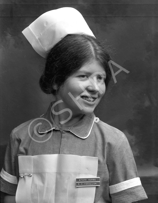 Norma C. McCallum, staff nurse. 