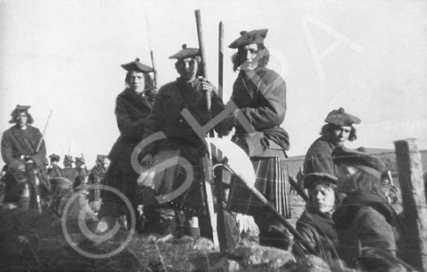 Culloden battle re-enactment.*