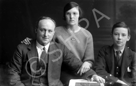 Trio, family c.1921. # 