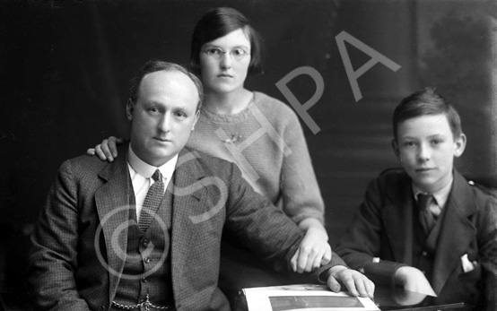 Trio, family c.1921. # 