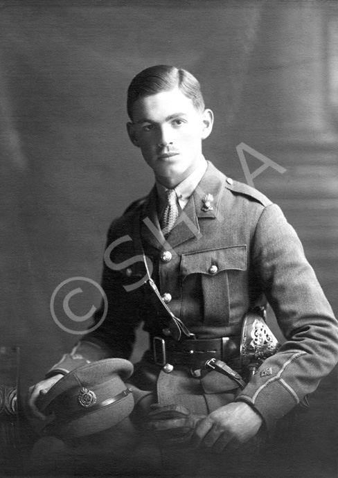 Charles Granville Barry Greaves (1900-1982) in 1920. Inverness Royal Academy Dux June 1918; First for Sandhurst, second for Woolwich. Joined Royal Engineers 1920; 2nd Lieutenant; Carried out railway survey work with Herbert and Murray in Tanganyika in 1930; Adjutant, Territorial Army 1933-1936; Officer for Technical Duties 1936-1939; World War II 1939-1945; Director of Movements, War Office 1949-1953; retired Major General in 1953. His father was Charles Greaves, teacher of commercial subjects and later of science at the Inverness Royal Academy, who retired from teaching in 1930. (Courtesy Inverness Royal Academy Archive IRAA_039).