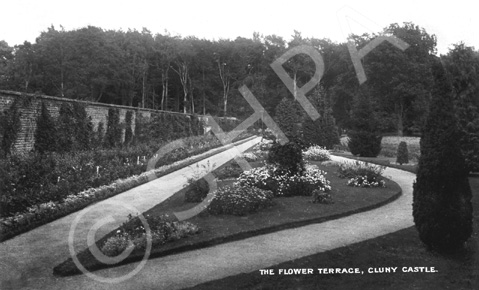 Cluny Castle flower beds. Submitted by Catherine Cowing. * 