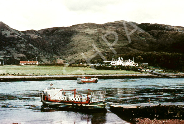 Ballachulish Ferry. (Courtesy James S Nairn Colour Collection). ~ * 