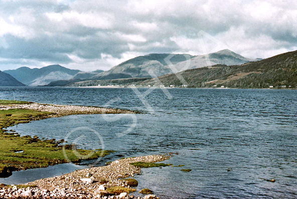 Loch Linnhe from Ballachulish. (Courtesy James S Nairn Colour Collection). ~ * 