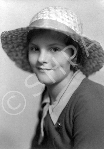 Margaret Sibbald, aged 14 in 1935. Submitted by Robert A. Paterson. (AP/H-0276)